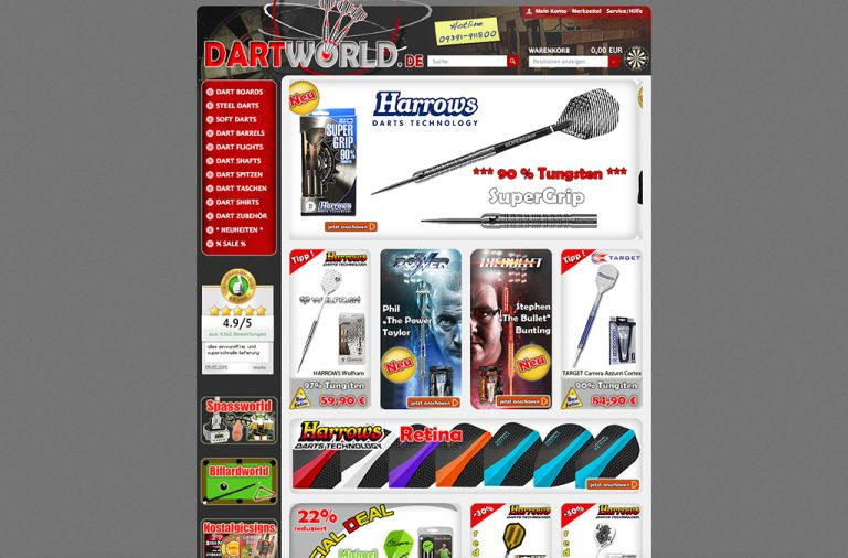 dartworld.de dartworld.de