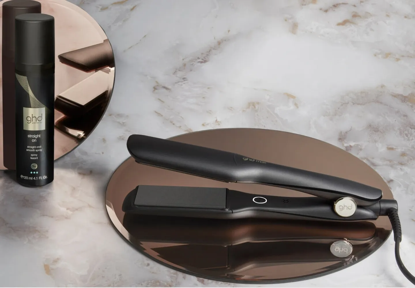 Raskere styling med ghds nye Max rettetang