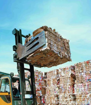 Optimised bales & strapping