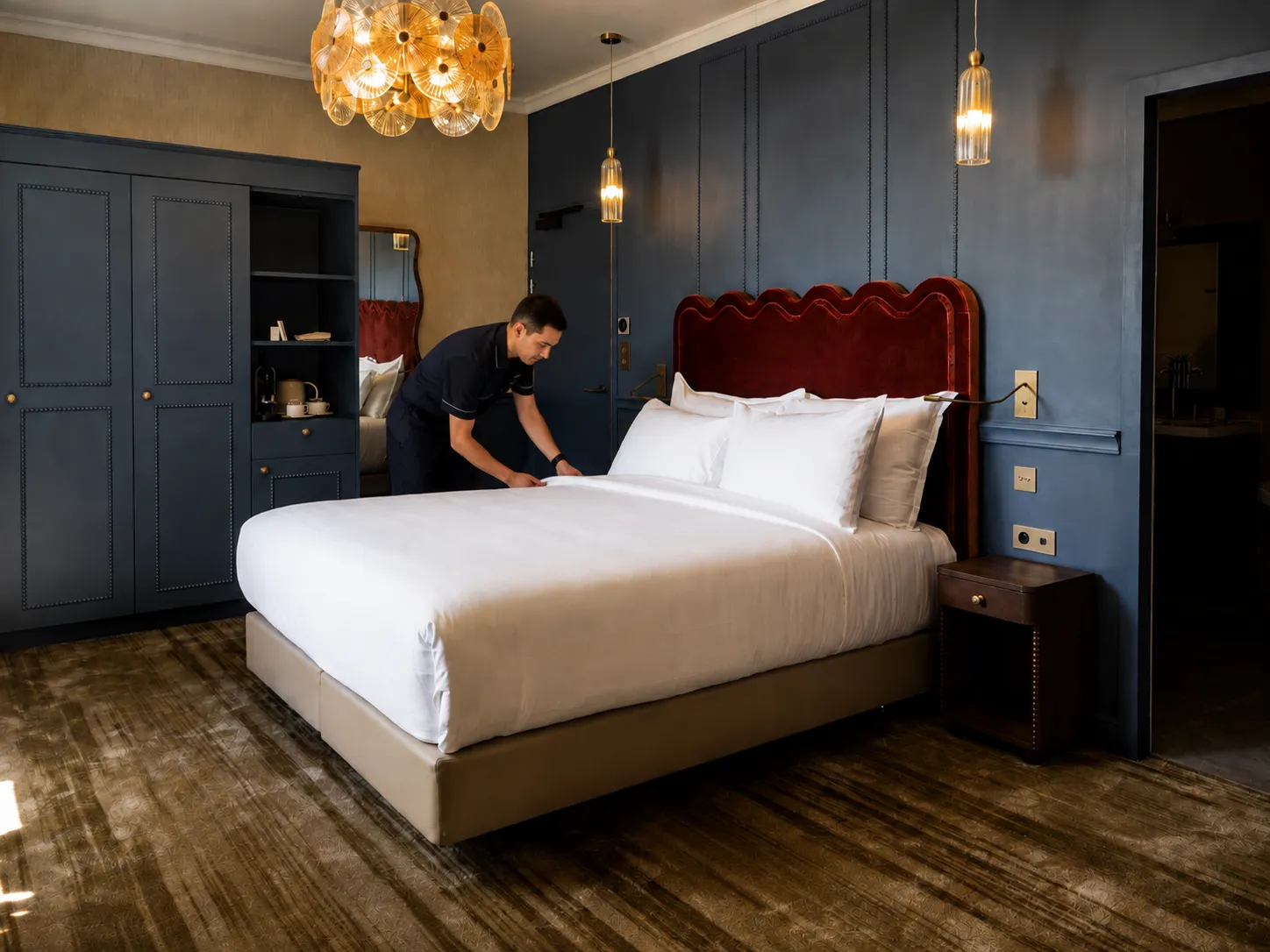 Attilio homme de chambre