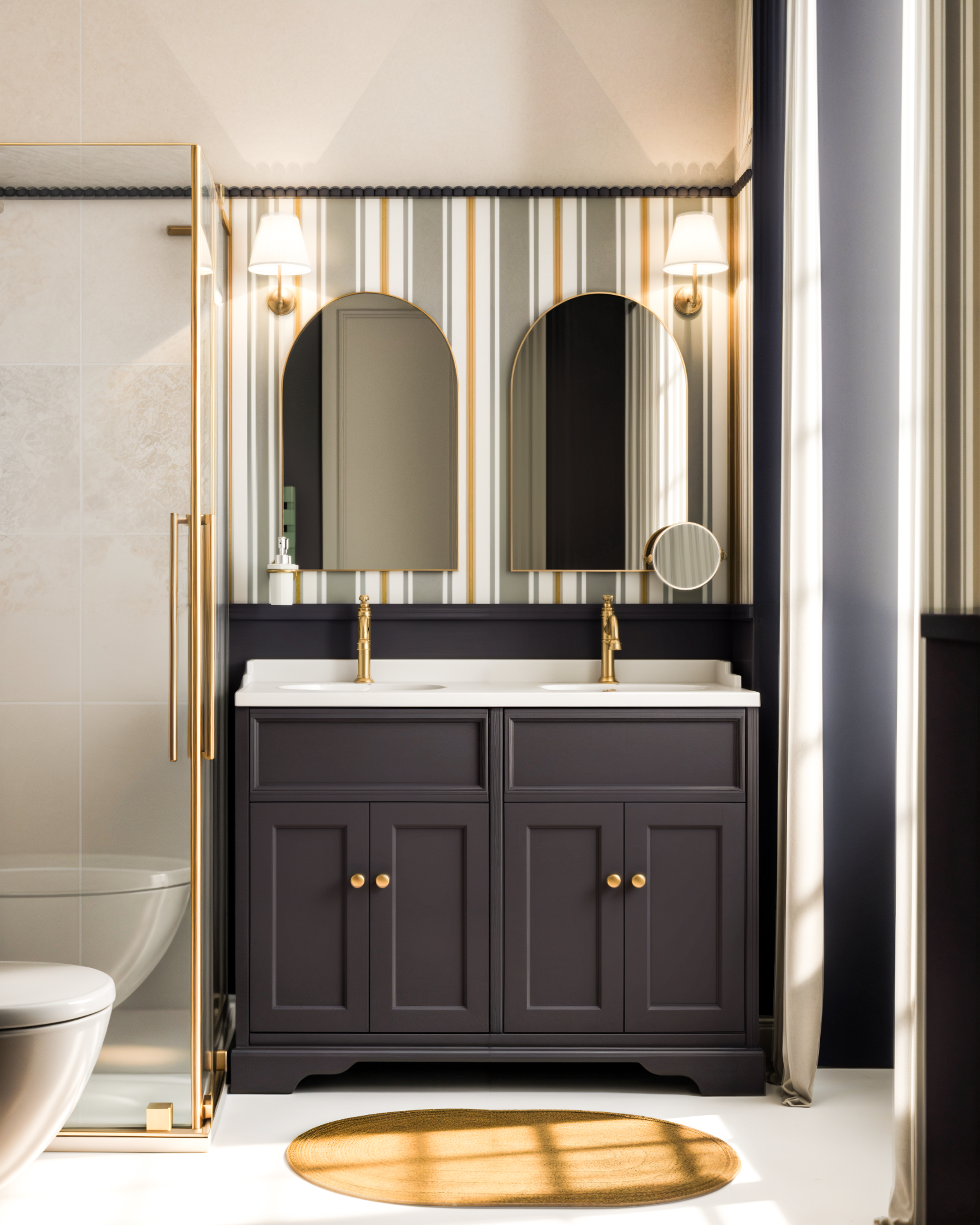 Salle de bain miroir bis