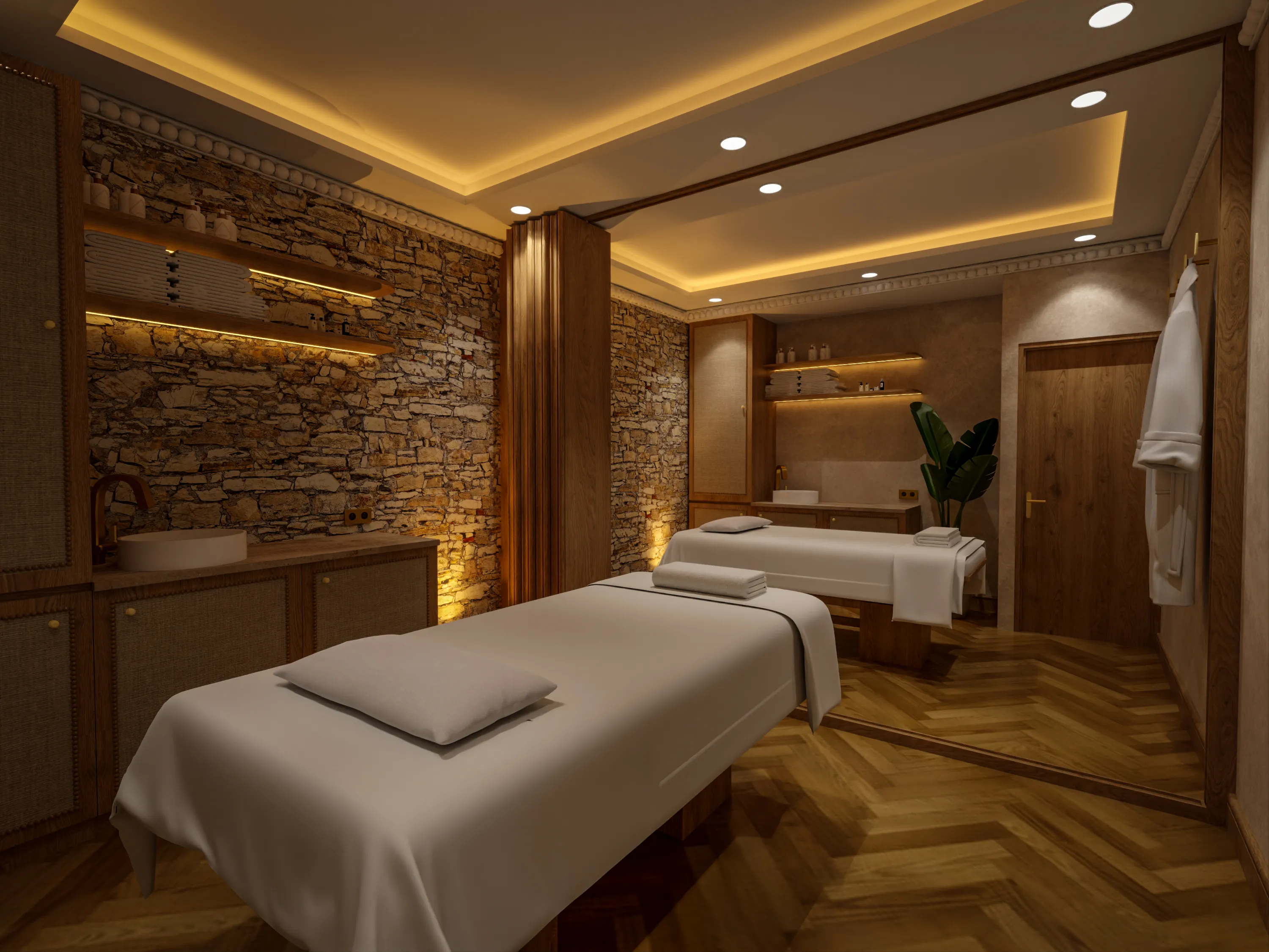 Salle de massage