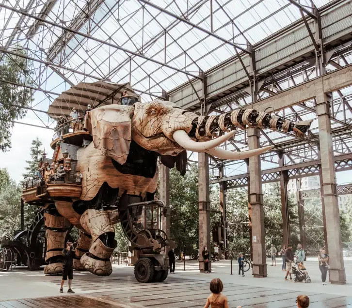 Éléphant des machines de l'ile à nantes