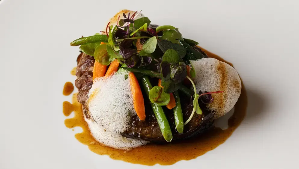 Plat restaurant gastronomique nantes