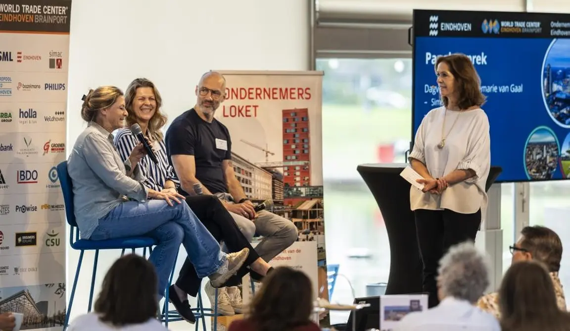 The creators hub sanne marcellis ondernemend eindhoven panel