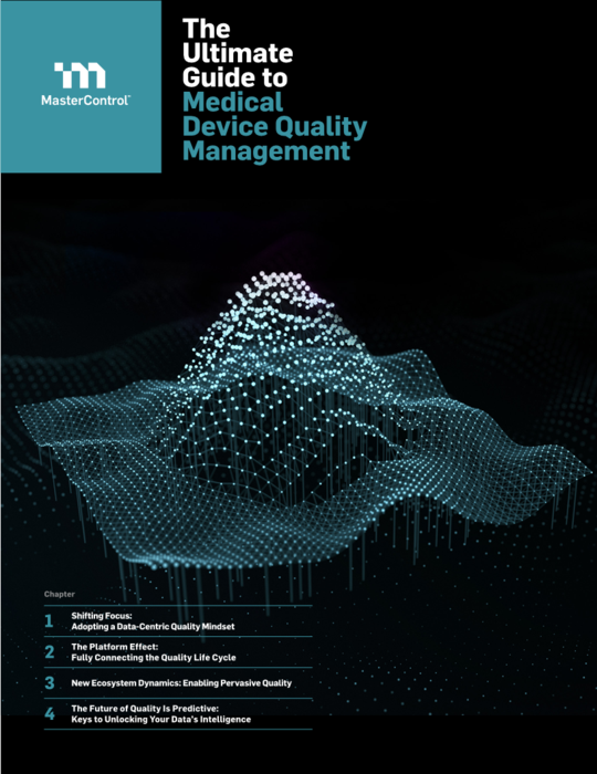 Cover Image of The Ultimate Guide to Medical Device Quality Management Document