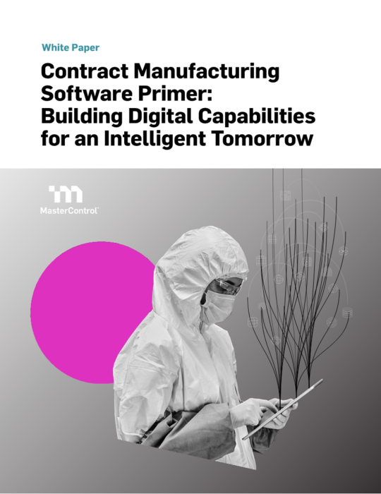 Cover Image of Contract Manufacturing Software Primer: Building Digital Capabilities for an Intelligent Tomorrow Document