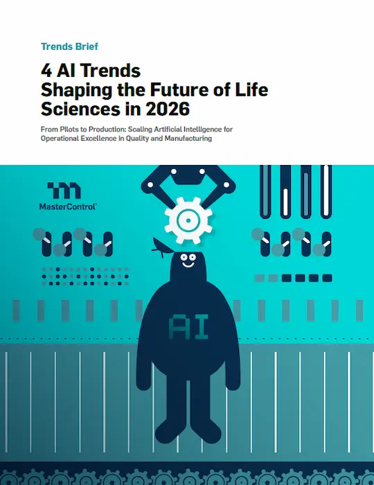Cover Image of 4 AI Trends Shaping the Future of Life Sciences in 2026 Document