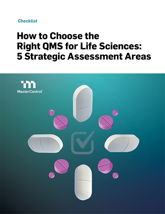 Cover Image of How to Choose the Right QMS for Life Sciences: 5 Strategic Assessment Areas Document