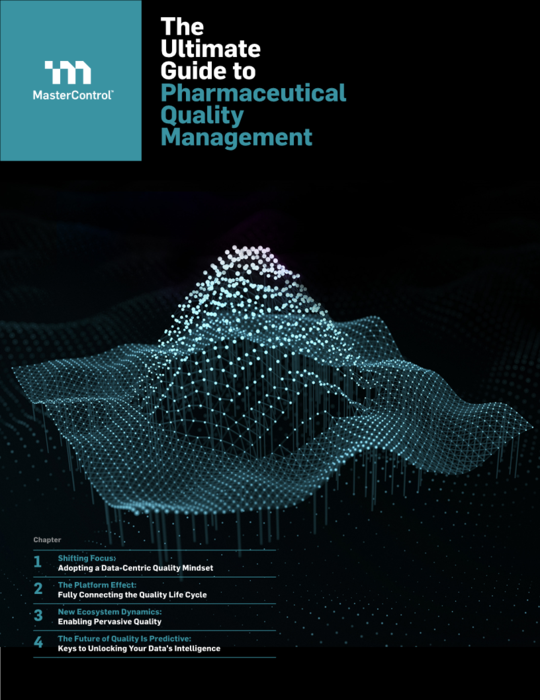 Cover Image of The Ultimate Guide to Pharmaceutical Quality Management Document