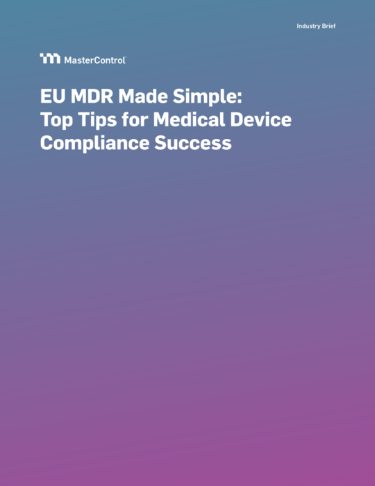 Cover Image of EU MDR: How to Prepare for the Upcoming Changes in Regulation Document
