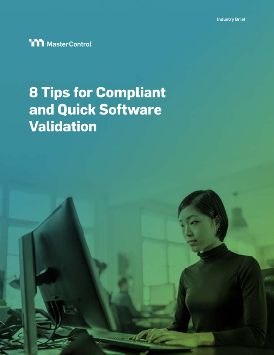 Cover Image of 8 Tips for Compliant and Quick Software Validation Document