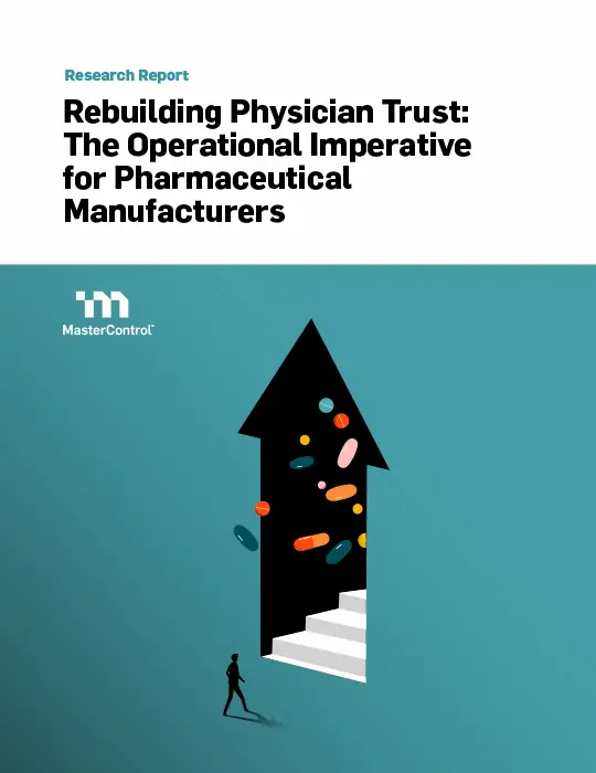 Cover Image of Rebuilding Physician Trust: The Operational Imperative for Pharmaceutical Manufacturers Document