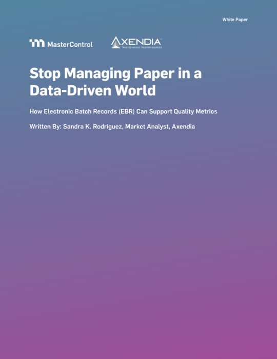 Cover Image of Stop Managing Paper In A Data-Driven World Document