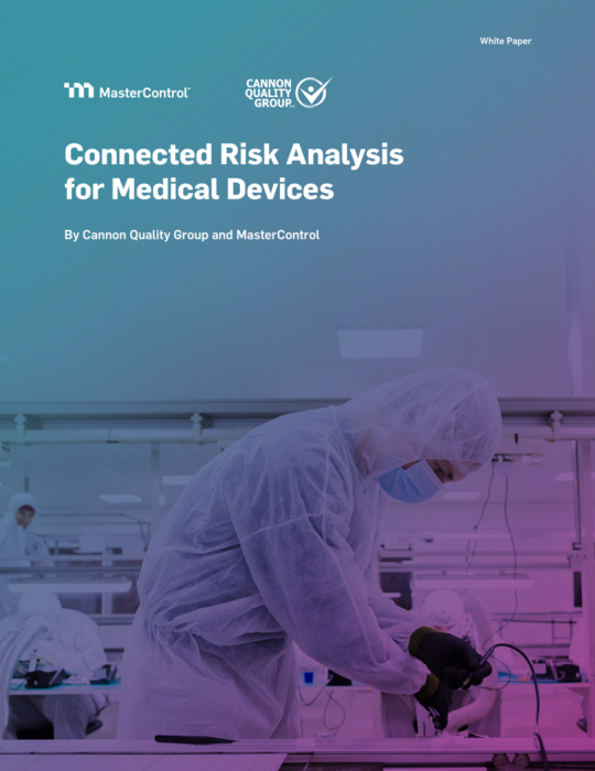 Cover Image of Cannon Quality Group: Risk Management and Connected Risk Document