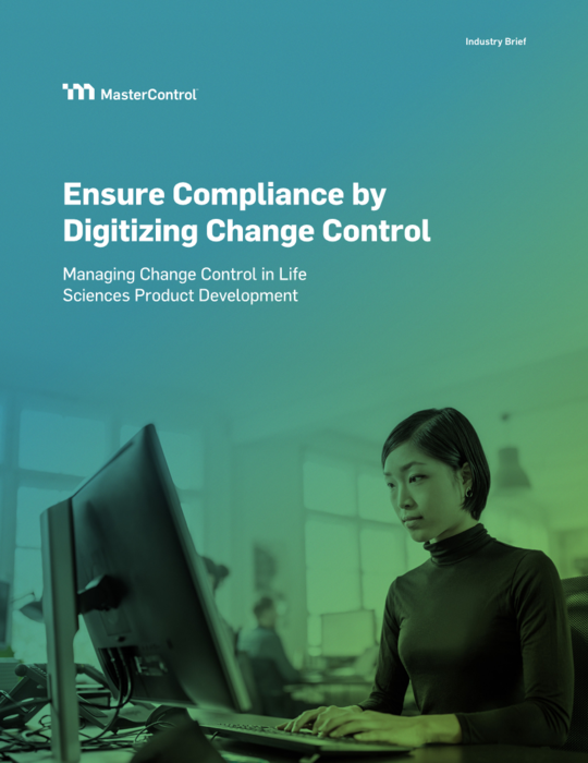 Cover Image of Ensure Compliance by Digitizing Change Control Document
