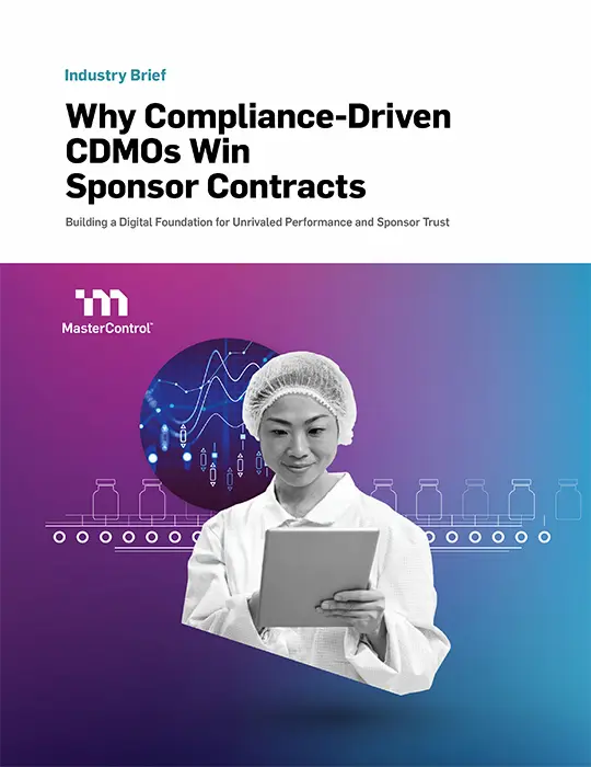 Cover Image of Why Compliance-Driven CDMOs Win Sponsor Contracts Document