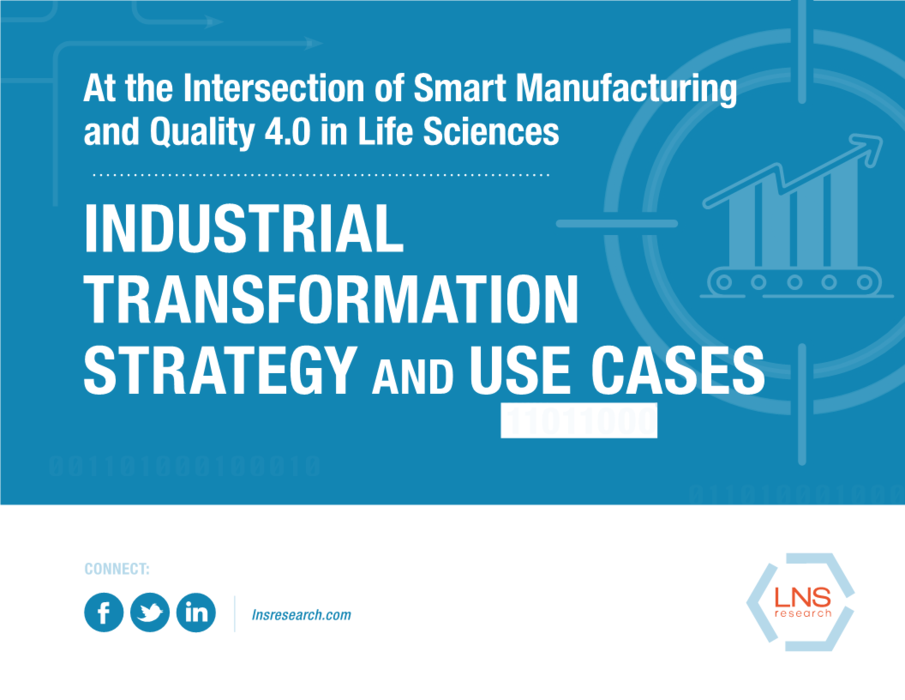 Cover Image of At the Intersection of Smart Manufacturing and Quality 4.0 in Life Sciences (an LNS e-book) Document