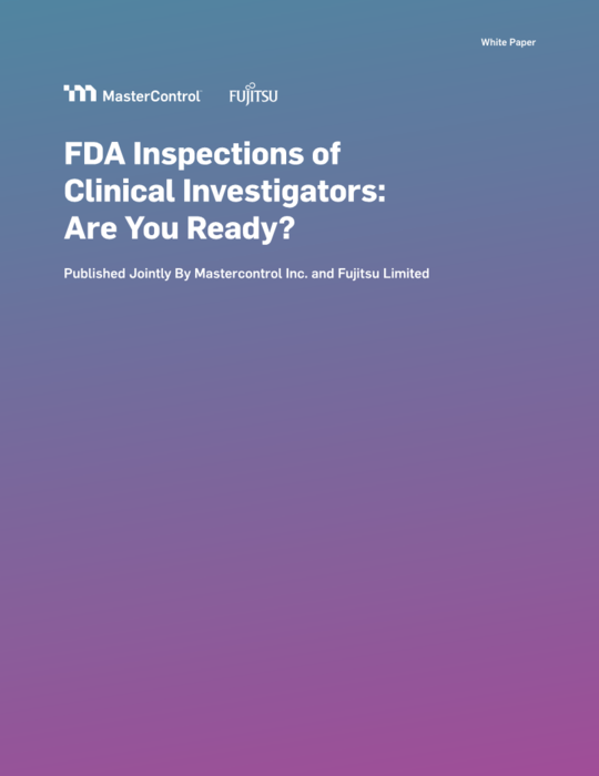 Cover Image of FDA Inspections of Clinical Investigators: Are You Ready? Document