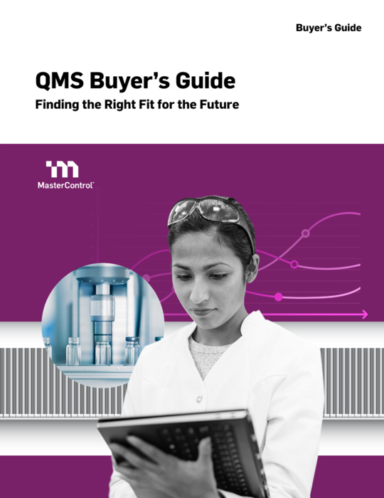 Cover Image of QMS Buyer’s Guide: Finding the Right Fit for the Future Document