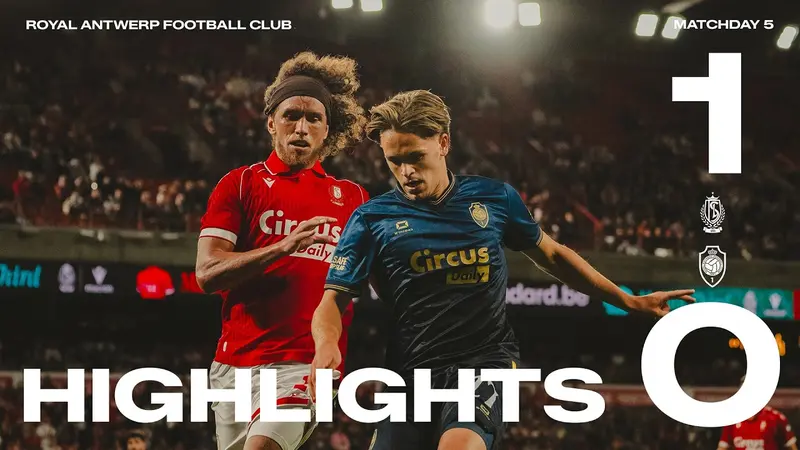 Highlights Standard de Liège 1-0 R Antwerp FC