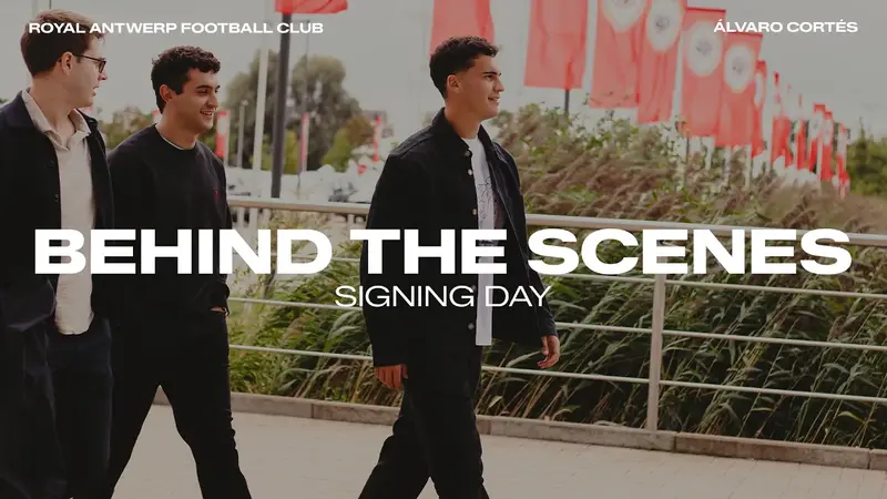  BEHIND THE SCENES: SIGNING DAY ÁLVARO CORTÉS
