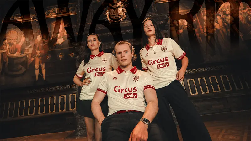 Elegance meets tradition. Ontdek ons away shirt 2026/27!