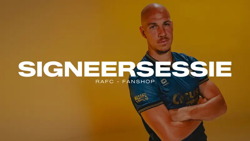 Eerste signeersessie van het seizoen! 