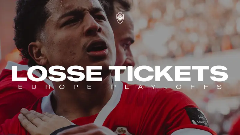 Europe Play-offs starten op de Bosuil! Tickets zijn nu beschikbaar