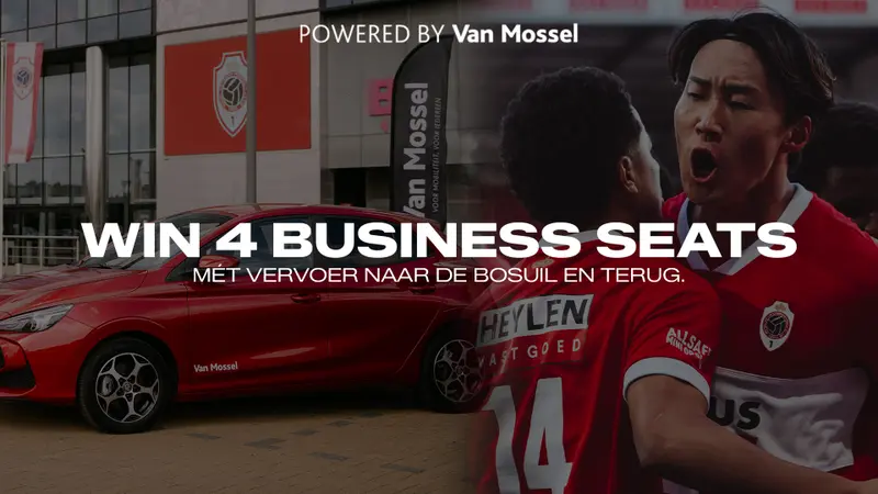 Win vier business seats mét vervoer naar de Bosuil en terug!