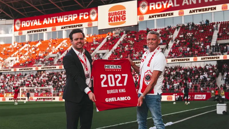 RAFC en Burger King verlengen partnership tot 2027