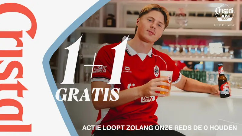 ‘Keep the Zero’ keert terug naar de Bosuil tijdens RAFC – Charleroi