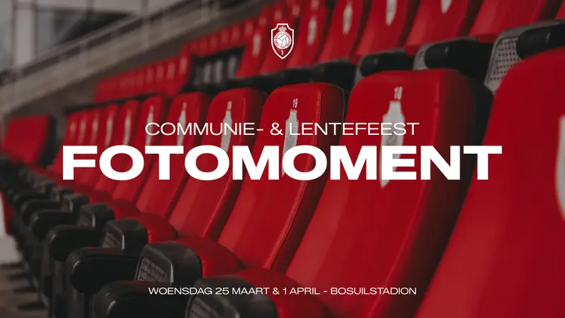 Neem jouw communiefoto's op de Bosuil! 