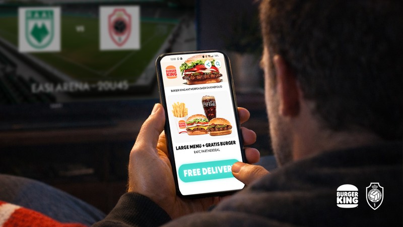 RAFC x Burger King Matchdeal tijdens RAAL - RAFC