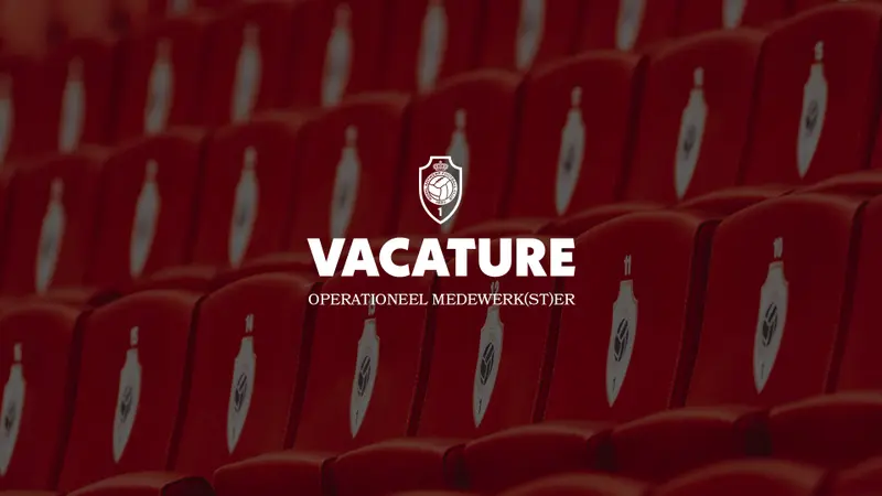 R. Antwerp F.C. zoekt een Operationeel Medewerk(st)er