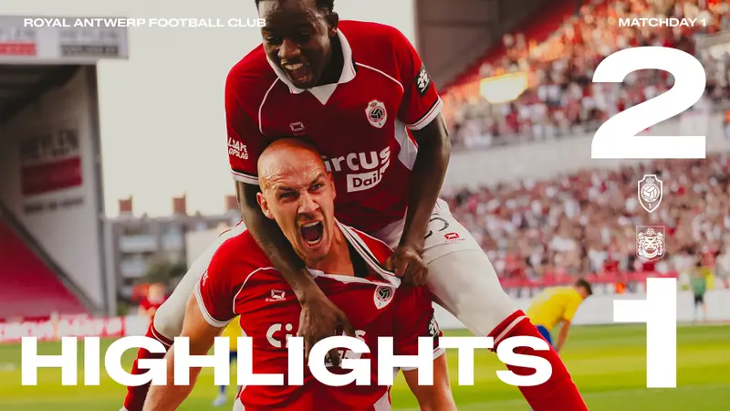 HIGHLIGHTS I R ANTWERP FC 2-1 SK BEVEREN