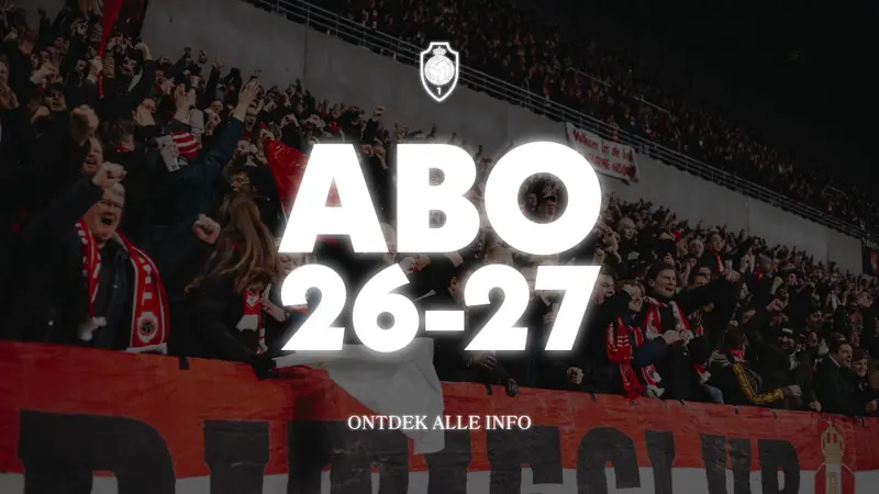 Belangrijke info abonnementscampagne 2026/27