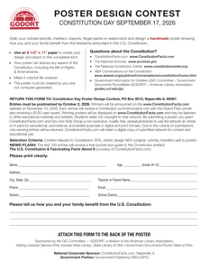 2026 Contest Entry Form