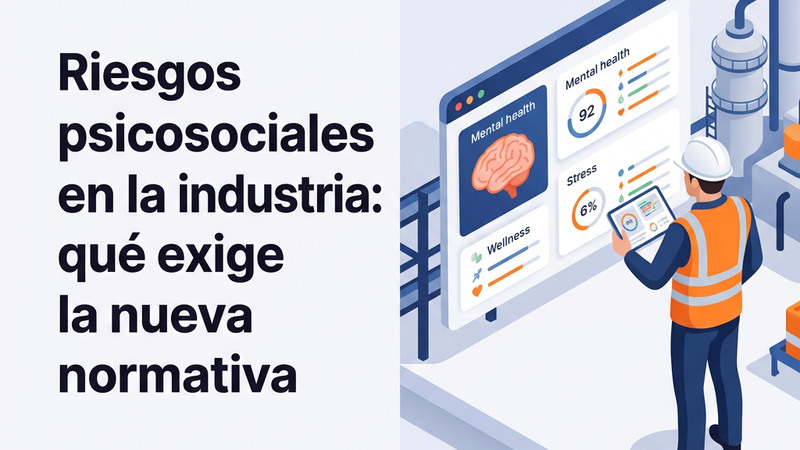 Riesgos psicosociales en la industria normativa 2026