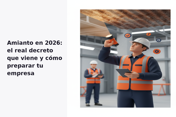 Amianto en 2026: el real decreto que viene y cómo preparar tu empresa