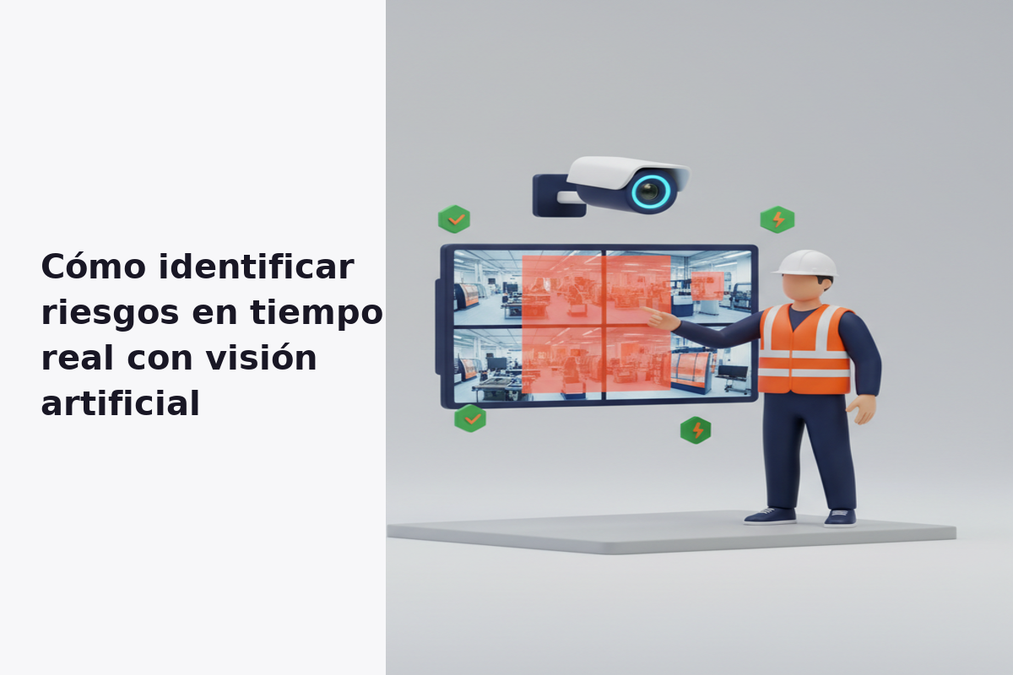 Cómo identificar riesgos en tiempo real con visión artificial