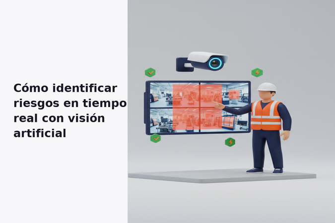 Cómo identificar riesgos en tiempo real con visión artificial