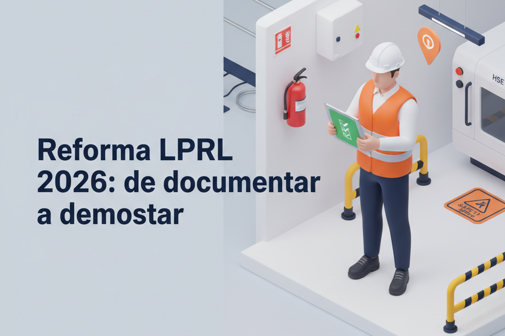 Reforma LPRL 2026: de documentar a demostrar