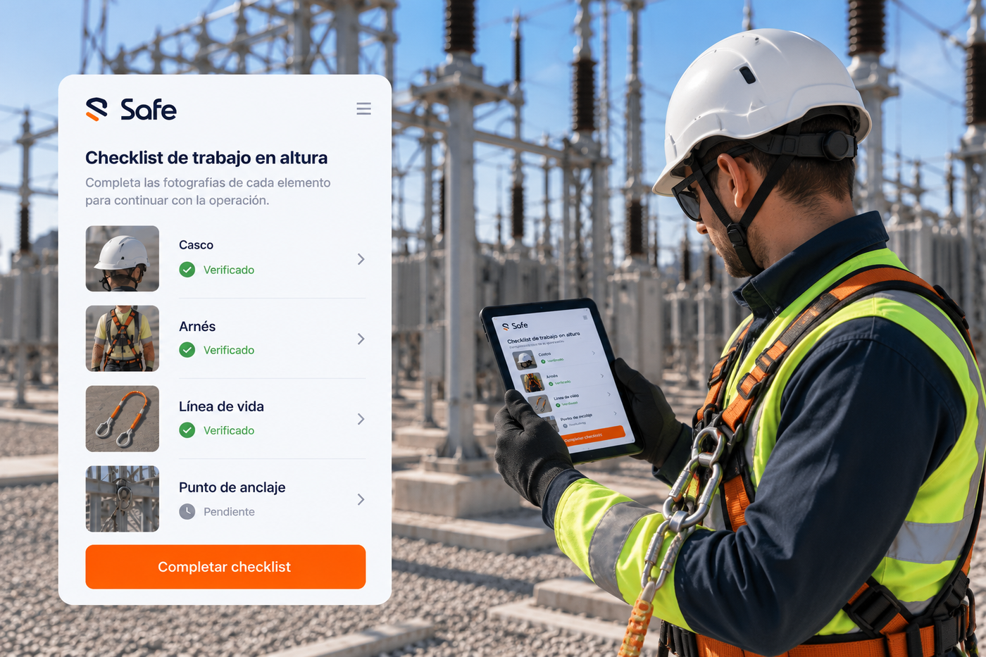 Checklist de seguridad en altura