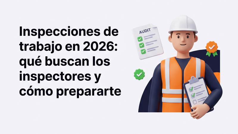 Inspecciones de trabajo 2026