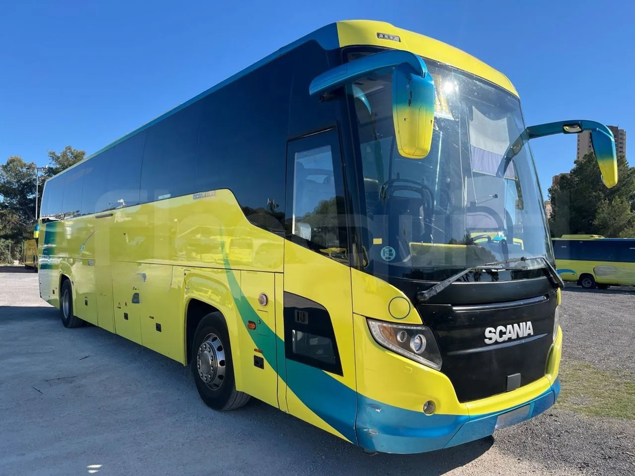 Scania Touring HD 2018 б/у: туркоач Euro 6, автомат