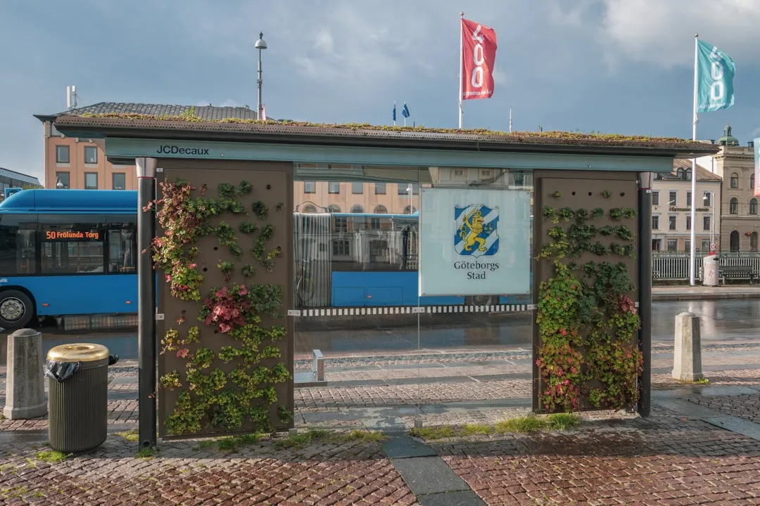 european electric city bus charging depot