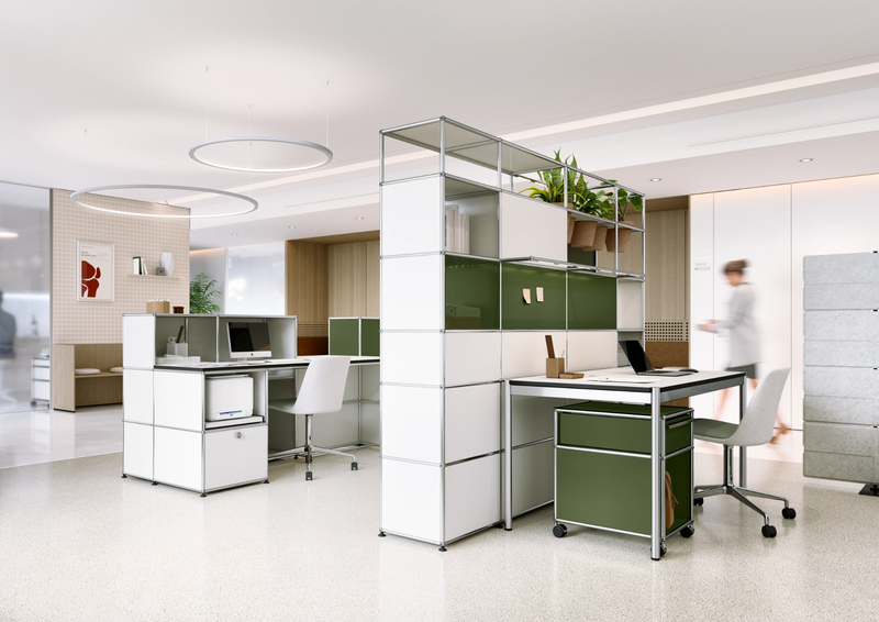 Modular, hygienisch und individuell vom Empfang bis zum Behandlungsraum