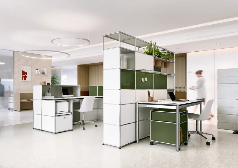 Modular, hygienisch und individuell vom Empfang bis zum Behandlungsraum