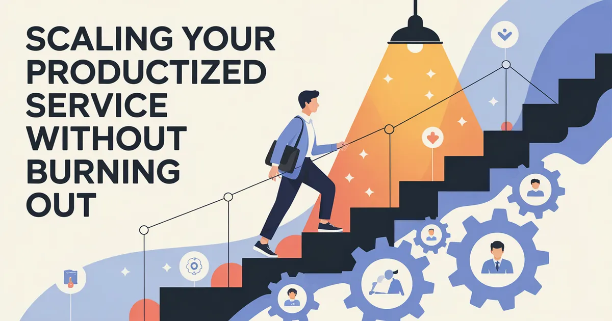 Scaling Your Productized Service Without Burning Out | SCG